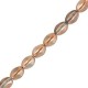 Abalorios Pinch beads de cristal Checo 5x3mm - Crystal capri gold 00030/27101